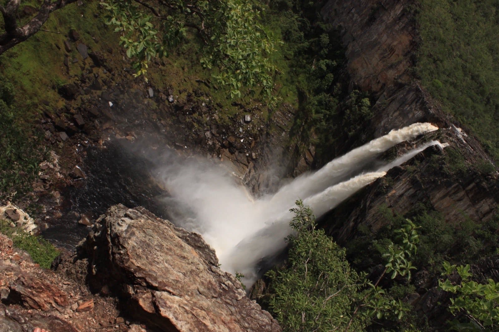 Salto de 120 m, Parque Nacional da Chapada dos Veadeiros